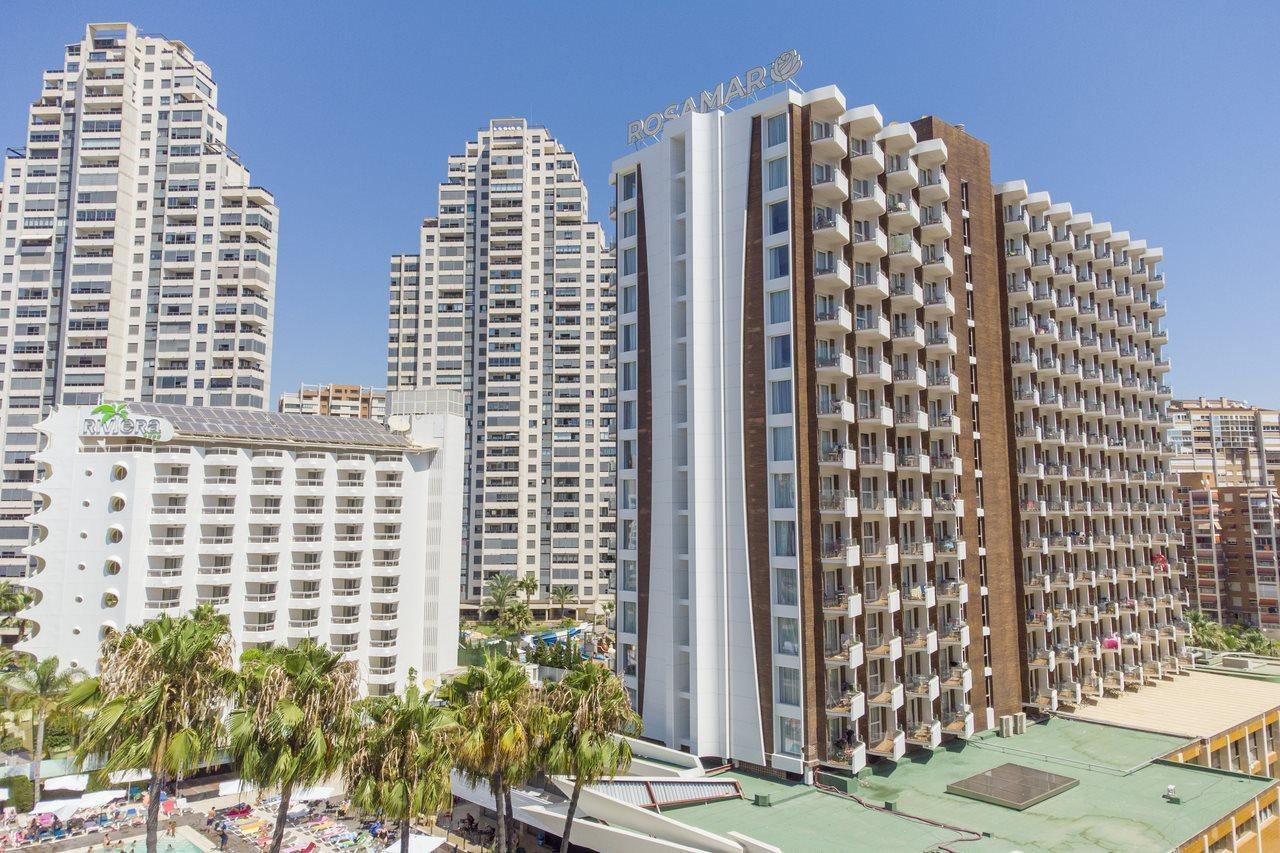 Hotel Rosamar Бенидорм Екстериор снимка