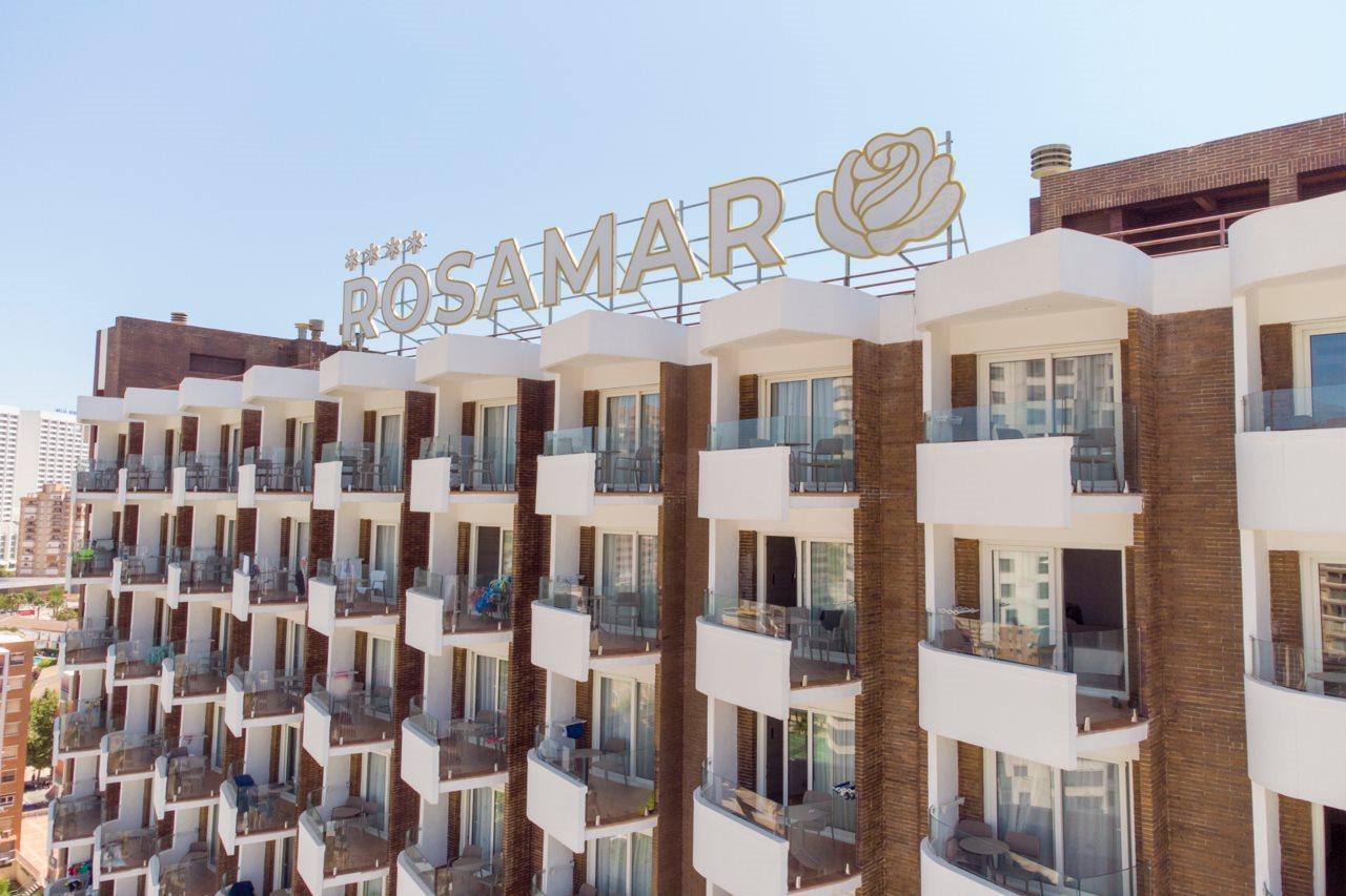 Hotel Rosamar Бенидорм Екстериор снимка